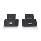 Lindy USB 2.0 Cat.6 Extender, USB-forlænger Sort