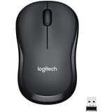 Logitech M220 Silent mus Ambidextrous RF trådløst Optisk 1000 dpi grå, Ambidextrous, Optisk, RF trådløst, 1000 dpi, Kul