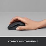 Logitech M220 Silent mus Ambidextrous RF trådløst Optisk 1000 dpi grå, Ambidextrous, Optisk, RF trådløst, 1000 dpi, Kul