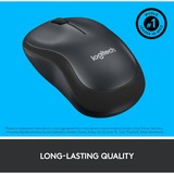 Logitech M220 Silent mus Ambidextrous RF trådløst Optisk 1000 dpi grå, Ambidextrous, Optisk, RF trådløst, 1000 dpi, Kul