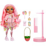 MGA Entertainment Rainbow High Sparkle & Shine Fashion Dolls- Rosetta (Pink), Dukke Rainbow High Sparkle & Shine Fashion Dolls- Rosetta (Pink), Mode dukke, Hunstik, 4 År, Dreng/Pige, 280 mm, Flerfarvet