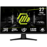 MSI MAG 274F, Gaming Skærm Sort