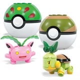 Mattel Pokémon Grass-Type Trainer Team, Bygge legetøj Byggesæt, 6 År, Plast, 118 stk, 374,2 g