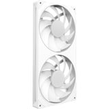 NZXT F280 RGB CORE, Sag fan Hvid