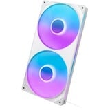 NZXT F280 RGB CORE, Sag fan Hvid