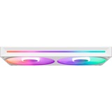 NZXT F280 RGB CORE, Sag fan Hvid