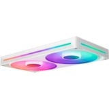 NZXT F280 RGB CORE, Sag fan Hvid