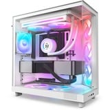 NZXT F280 RGB CORE, Sag fan Hvid