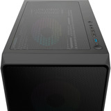 Ocypus Gamma-C60-BKG400XX-GL, Towerkabinet Sort