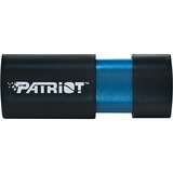 Patriot Supersonic Rage Lite USB-nøgle 64 GB USB Type-A 3.2 Gen 1 (3.1 Gen 1) Sort, Blå, USB-stik Sort/Blå, 64 GB, USB Type-A, 3.2 Gen 1 (3.1 Gen 1), 180 MB/s, Glide, Sort, Blå