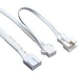 Phanteks PH-F140D30_DRGB_PWM_WT01_3P, Sag fan Hvid