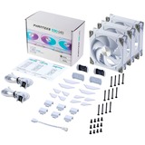 Phanteks PH-F140D30_DRGB_PWM_WT01_3P, Sag fan Hvid