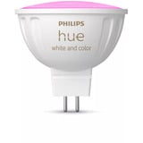 Philips Hue MR16 - spot, LED-lampe Philips Hue White and Color ambiance MR16 - spot, Smart pære, Bluetooth/Zigbee, Hvid, LED, GU5.3, MR16