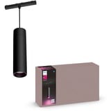 Philips Hue Perifo cylinderpendel, Lampe Sort, Philips Hue White and Color ambiance Perifo cylinderpendel, Intelligent affjedringslys, Bluetooth, Sort, Integreret LED, Metal, Hvid