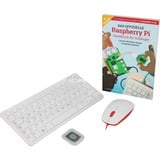 Raspberry Pi Foundation Raspberry Pi 400 Kit, Mini-PC Hvid/Pink