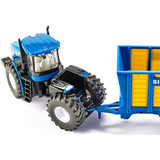 SIKU FARMER New Holland med ensilagevogn, Model køretøj 