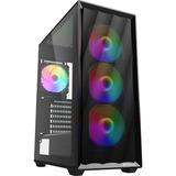 Sharkoon 4044951044108, Towerkabinet Sort
