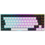 Sharkoon Gaming-tastatur Hvid, DE-layout, Gateron red