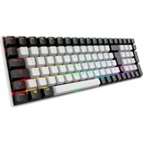 Sharkoon SKILLER SGK50 S2, Gaming-tastatur Hvid, DE-layout, Gateron Brown