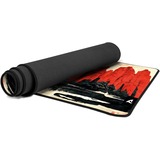 Sharkoon SKILLER SGK50 S3 Design Bundle D3, Sæt Rød/Sort