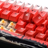 Sharkoon SKILLER SGK50 S3 Design Bundle D3, Sæt Rød/Sort