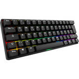 Sharkoon SKILLER SGK50 S4 Gen2 PBT, Gaming-tastatur Sort, DE-layout, Gateron G Pro 3.0 Yellow