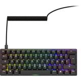 Sharkoon SKILLER SGK50 S4 Gen2 PBT, Gaming-tastatur Sort, DE-layout, Gateron G Pro 3.0 Yellow