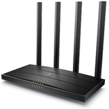 TP-Link Archer C6 trådløs router Hurtigt ethernet Dual-band (2,4 GHz / 5 GHz) 4G Hvid Sort, Wi-Fi 5 (802.11ac), Dual-band (2,4 GHz / 5 GHz), Ethernet LAN, 4G, Hvid, Bordplade router