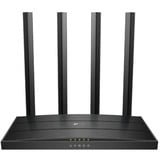 TP-Link Archer C6 trådløs router Hurtigt ethernet Dual-band (2,4 GHz / 5 GHz) Hvid Sort, Wi-Fi 5 (802.11ac), Dual-band (2,4 GHz / 5 GHz), Ethernet LAN, Hvid, Bordplade router