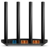 TP-Link Archer C6 trådløs router Hurtigt ethernet Dual-band (2,4 GHz / 5 GHz) Hvid Sort, Wi-Fi 5 (802.11ac), Dual-band (2,4 GHz / 5 GHz), Ethernet LAN, Hvid, Bordplade router
