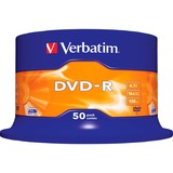 Verbatim DVD-R Matt Silver 4,7 GB 50 stk, DVD tomme medier 