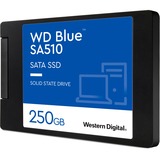 WD Blue SA510 2.5" 250 GB Serial ATA III, Solid state-drev 250 GB, 2.5", 555 MB/s, 6 Gbit/sek.