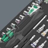 Wera 05150112001, Værktøjssæt Sort/grå
