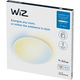 WiZ Superslim loftslampe, 22 W, LED lys Hvid, 22 W, Intelligent loftslys, Hvid, Wi-Fi/Bluetooth, LED, Ikke-udskiftelig pære(r), 2700 K