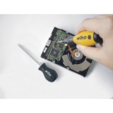 Wiha 45690, Skruetrækker Sort/Gul