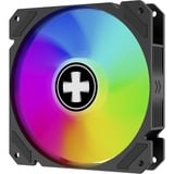 Xilence Performance A+ ARGB 120x120x25 Omvendt, Sag fan Sort/Hvid