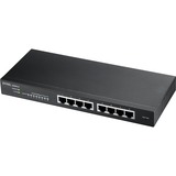 Zyxel GS1915-8 Administreret L2 Gigabit Ethernet (10/100/1000) Sort, Switch Administreret, L2, Gigabit Ethernet (10/100/1000), Fuld duplex