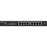 Zyxel GS1915-8 Administreret L2 Gigabit Ethernet (10/100/1000) Sort, Switch Administreret, L2, Gigabit Ethernet (10/100/1000), Fuld duplex