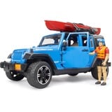 bruder Jeep Wrangler Rubicon Unlimited med kajak og figur, Model køretøj 