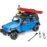 bruder Jeep Wrangler Rubicon Unlimited med kajak og figur, Model køretøj 