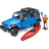 bruder Jeep Wrangler Rubicon Unlimited med kajak og figur, Model køretøj 