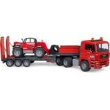 bruder MAN TGA lavtlænder med Manitou teleskoplæsser MLT 633, Model køretøj 