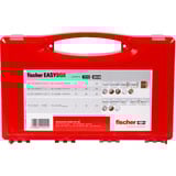 fischer EASY Box universaldybel UX med skruer, Dyvel Lys grå