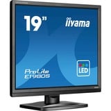 iiyama E1980S-B1, LED-skærm Sort (mat)
