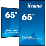 iiyama LH6560UHS-B2AG, Offentlig visning Sort (mat)