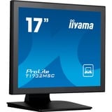 iiyama ProLite computerskærm 43,2 cm (17") 1280 x 1024 pixel SXGA LED Berøringsskærm Bord Sort, LED-skærm Sort, 43,2 cm (17"), 1280 x 1024 pixel, SXGA, LED, 5 ms, Sort