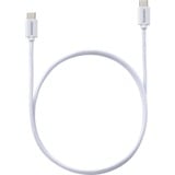 ADATA CACC-100PN-WH USB-kabel USB 2.0 1 m USB C Hvid Hvid, 1 m, USB C, USB C, USB 2.0, Hvid