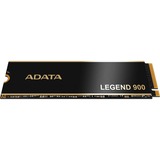 ADATA LEGEND 900 2 TB, Solid state-drev Sort/Guld