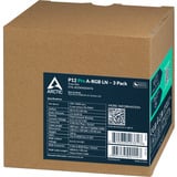 ARCTIC P12 Pro A-RGB LN, Sag fan Sort