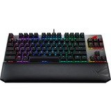 ASUS Gaming-tastatur Sort/grå, DE-layout, ROG NX Red